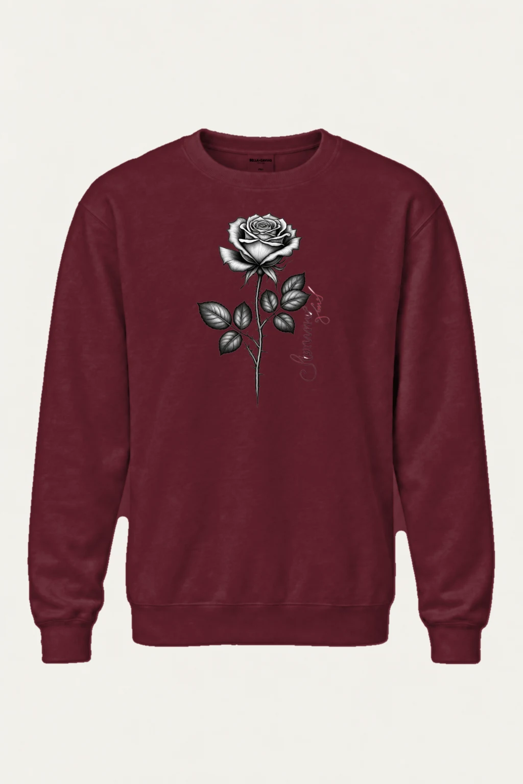 "Jeanne Rose" Heavy Blend Unisex Crewneck Sweatshirt | Gildan 18000