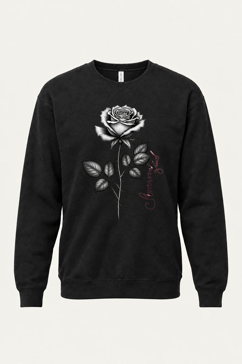 "Jeanne Rose" Heavy Blend Unisex Crewneck Sweatshirt | Gildan 18000