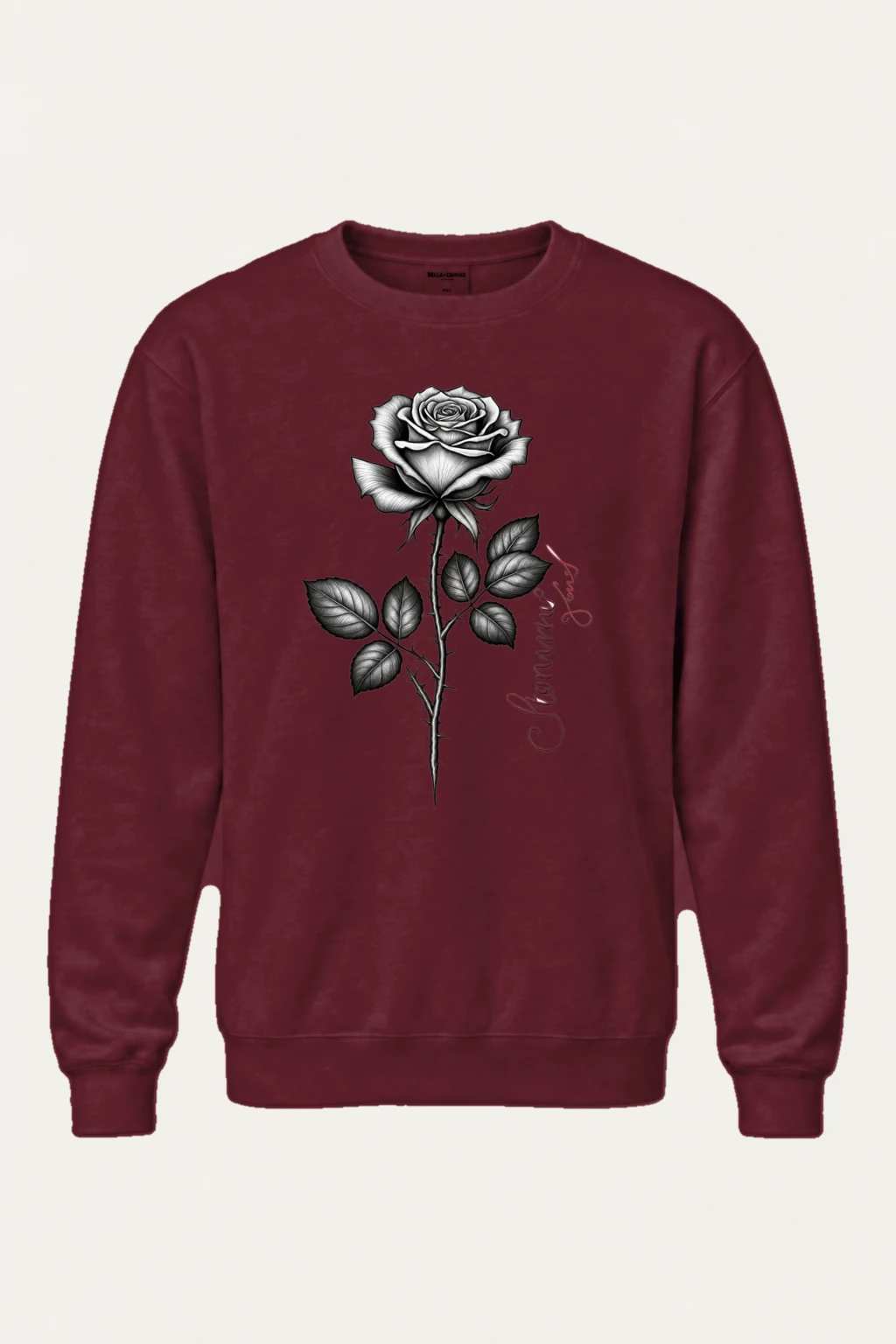 "Jeanne Rose" Heavy Blend Unisex Crewneck Sweatshirt | Gildan 18000