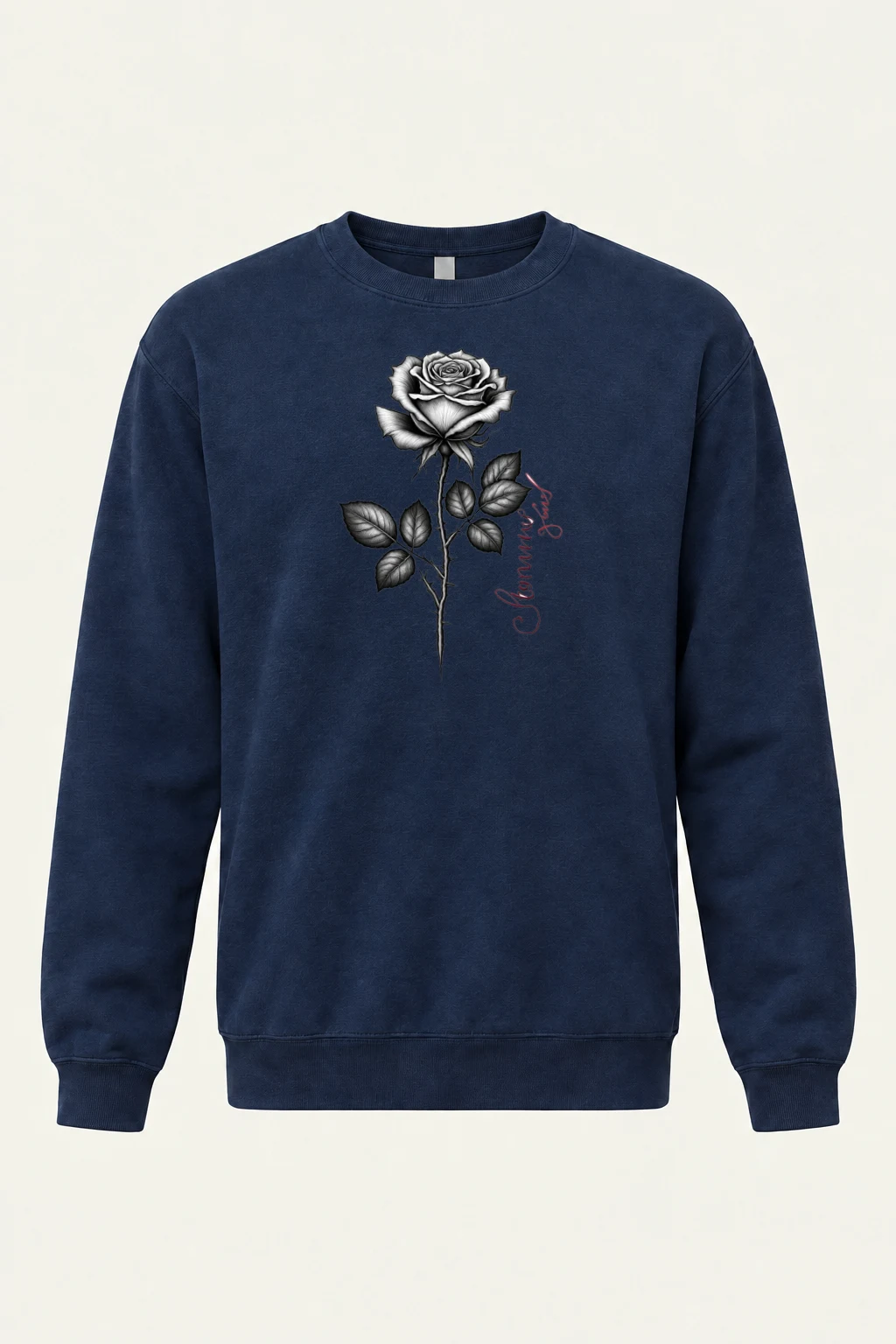 "Jeanne Rose" Heavy Blend Unisex Crewneck Sweatshirt | Gildan 18000