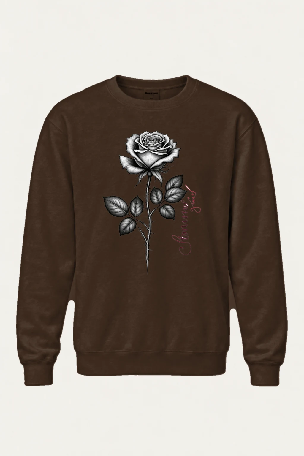 "Jeanne Rose" Heavy Blend Unisex Crewneck Sweatshirt | Gildan 18000