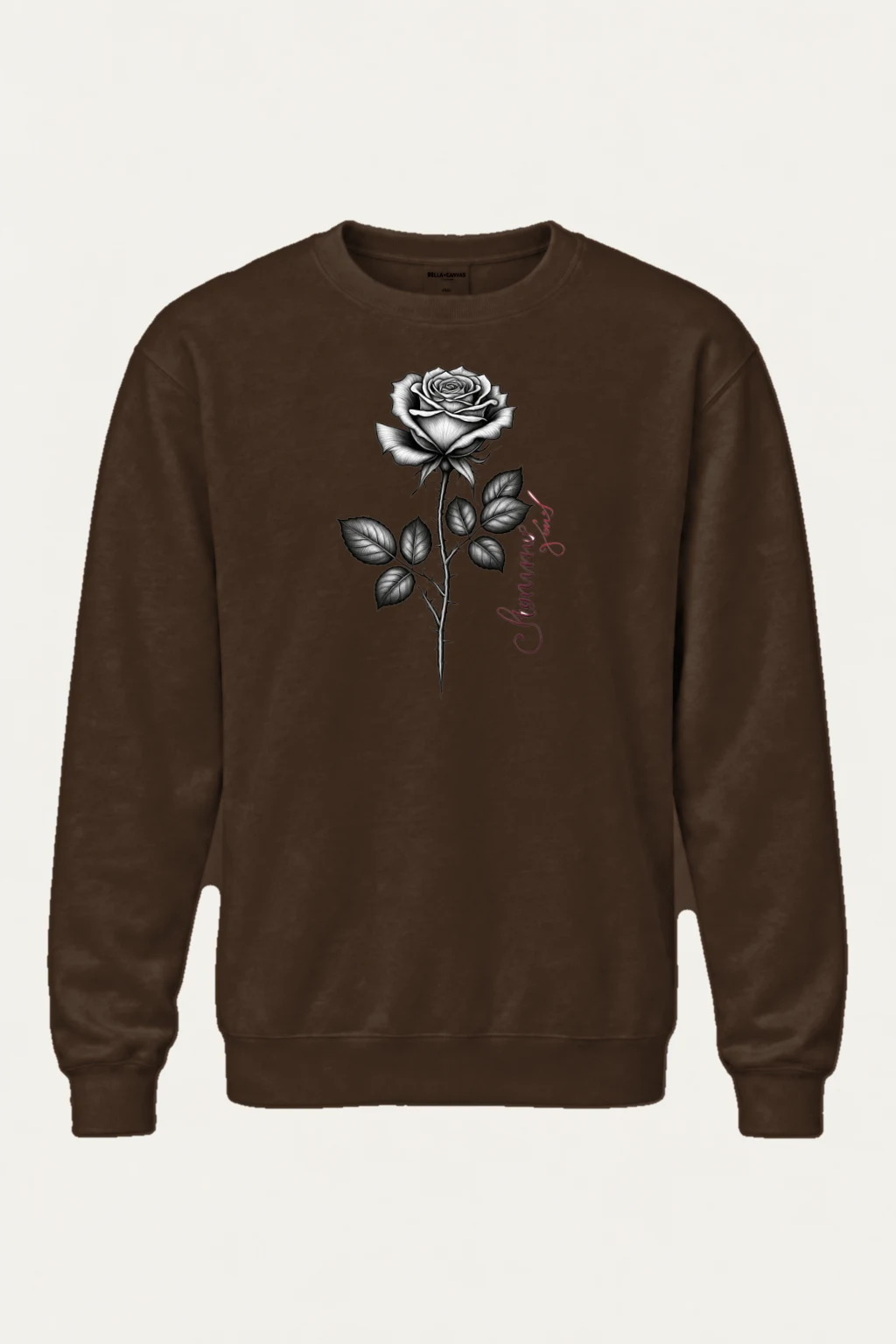 "Jeanne Rose" Heavy Blend Unisex Crewneck Sweatshirt | Gildan 18000