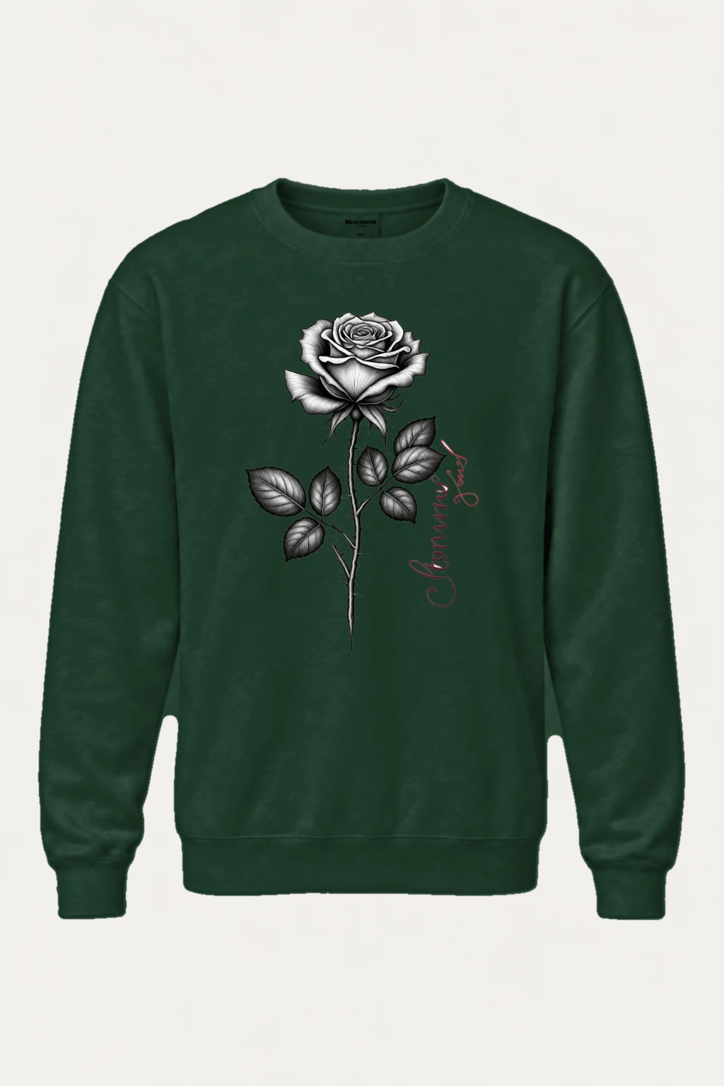 "Jeanne Rose" Heavy Blend Unisex Crewneck Sweatshirt | Gildan 18000