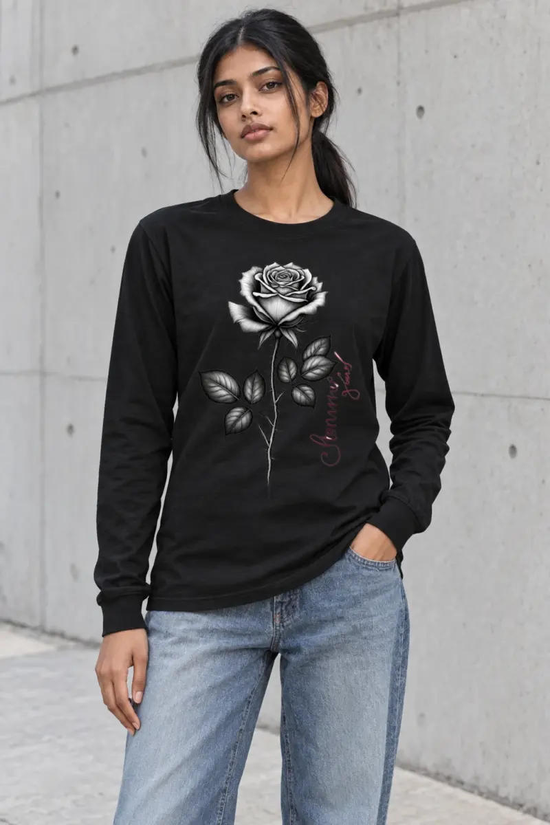 "Jeanne Rose" Unisex Longsleeve T-shirt | Gildan 2400