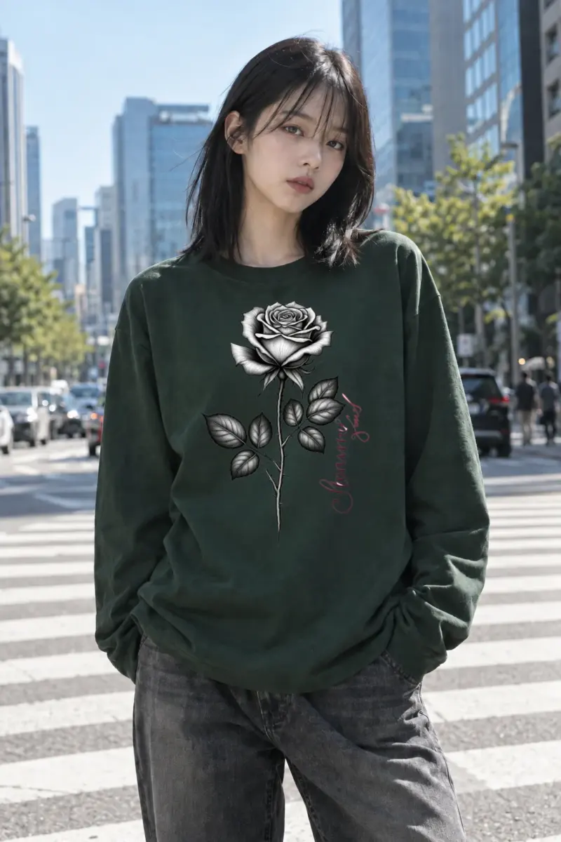 "Jeanne Rose" Unisex Longsleeve T-shirt | Gildan 2400