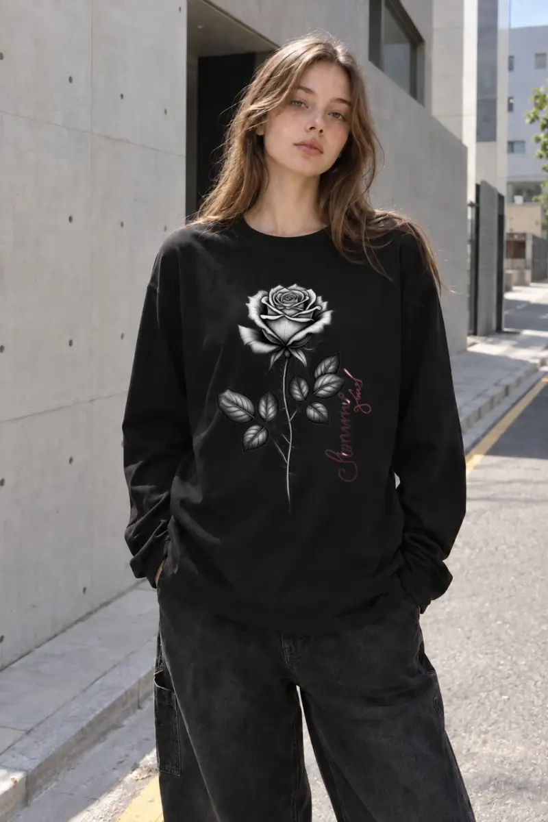 "Jeanne Rose" Unisex Longsleeve T-shirt | Gildan 2400