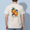"Jeju Citrus Branch" Heavyweight Unisex Crewneck T-shirt