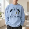 "Jeju Citrus Line Art" Unisex Longsleeve T-shirt | Gildan 2400