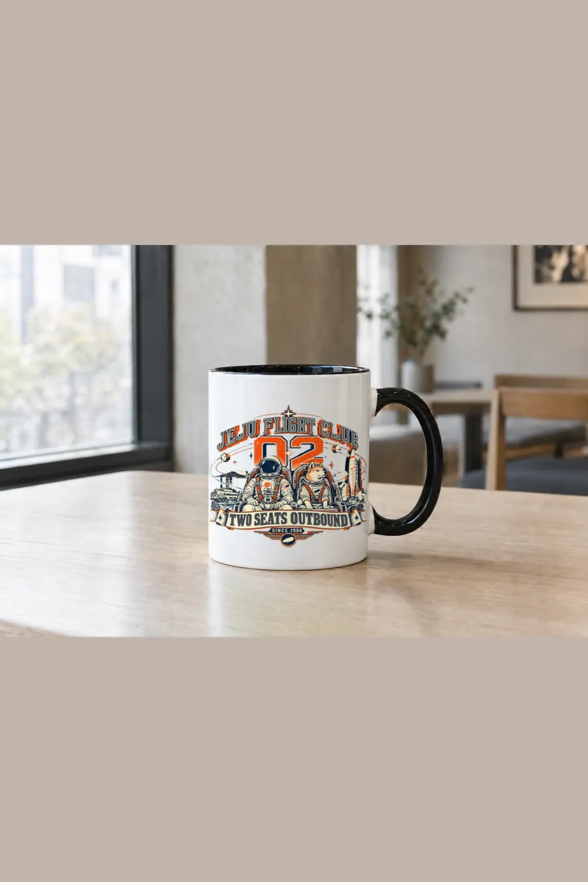 "Jeju Flight Club" 11oz Ceramic Mug