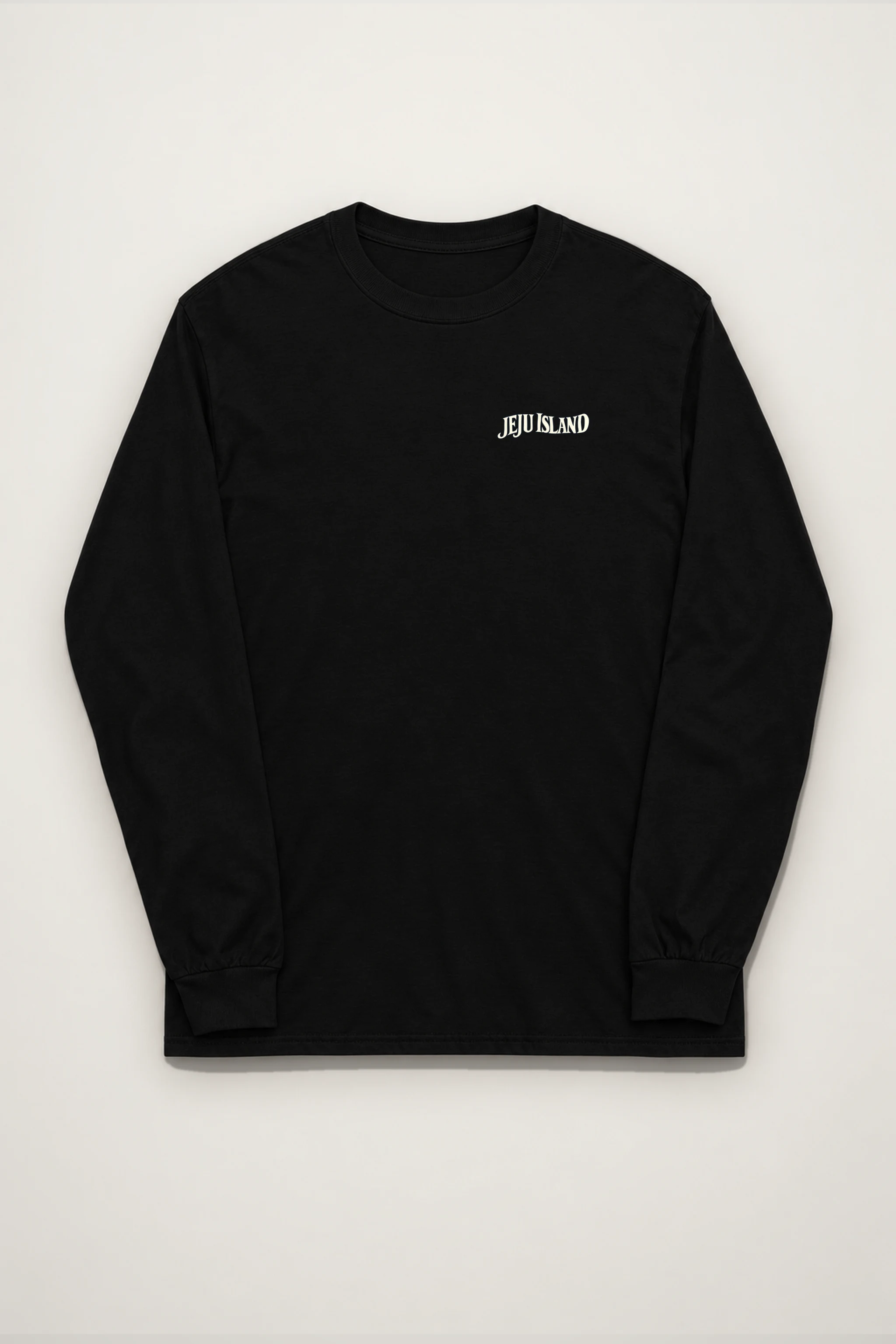 "Jeju Island Basalt Sea" Unisex Longsleeve T-shirt