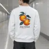 "Jeju Island Oranges" Heavy Blend Unisex Crewneck Sweatshirt