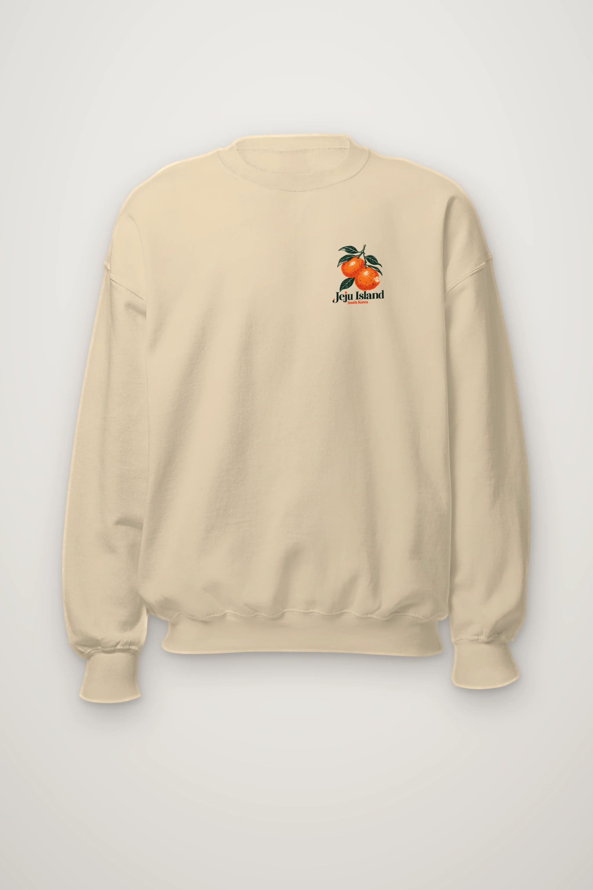"Jeju Island Oranges" Heavy Blend Unisex Crewneck Sweatshirt