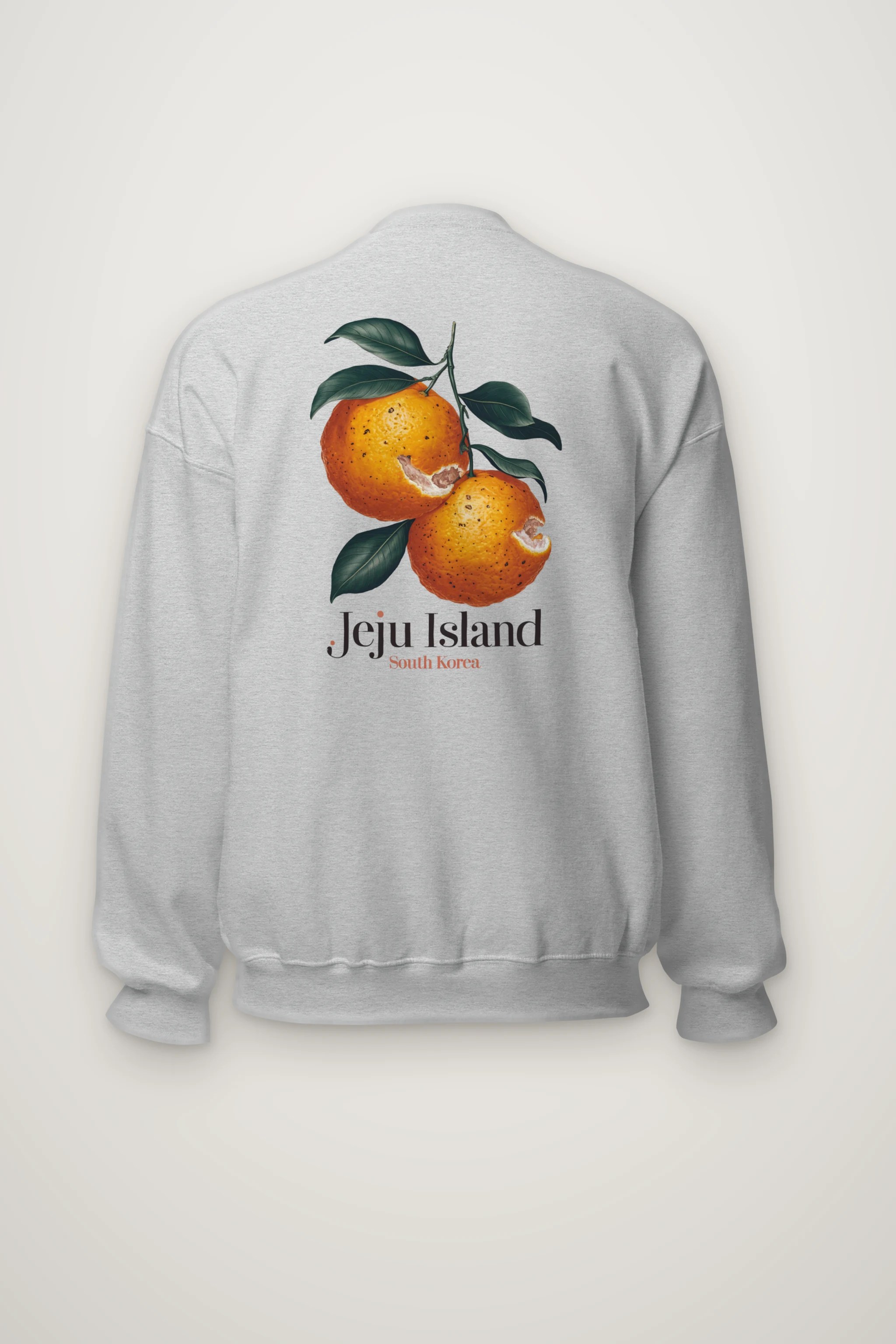 "Jeju Island Oranges" Heavy Blend Unisex Crewneck Sweatshirt