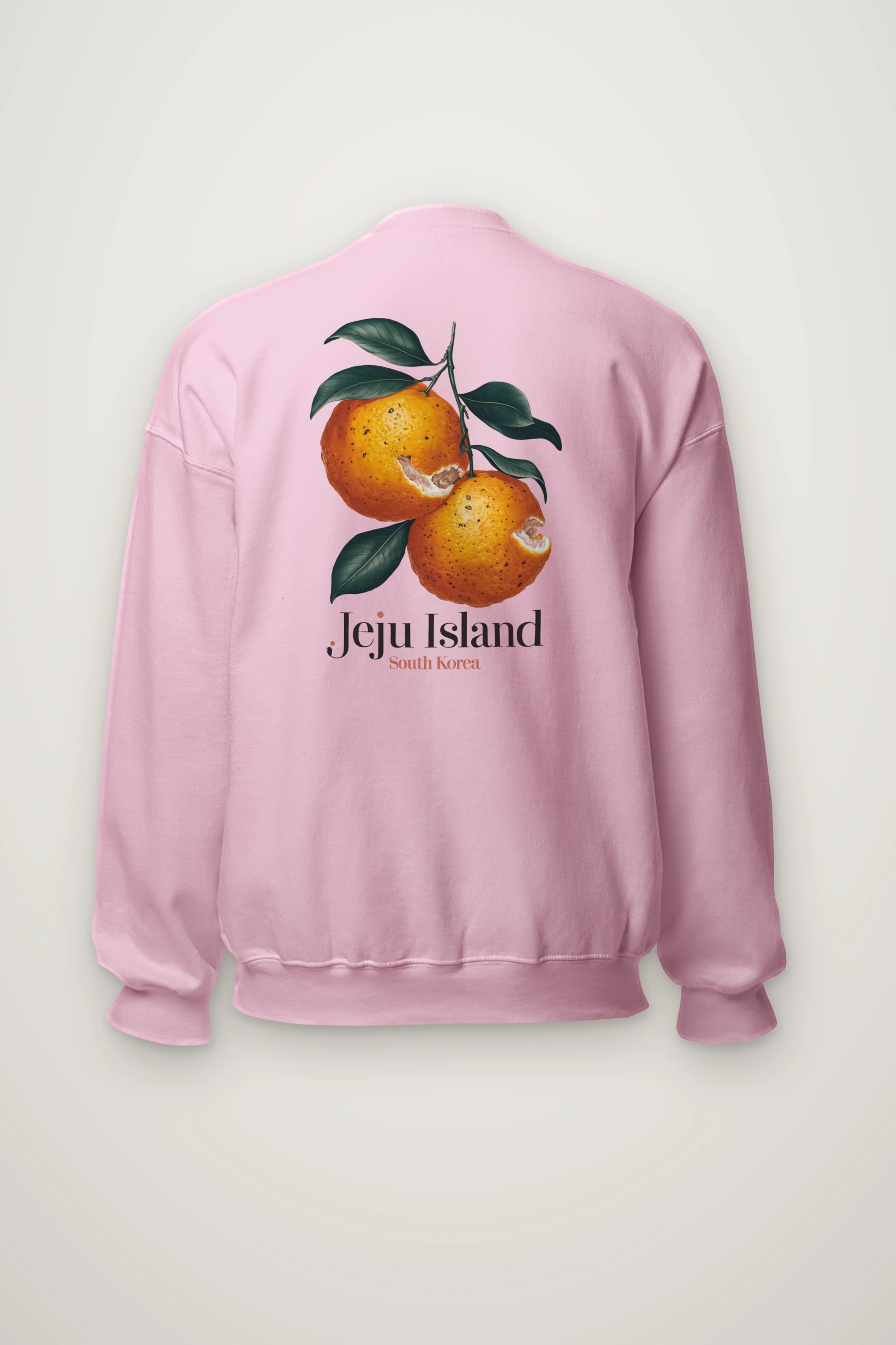 "Jeju Island Oranges" Heavy Blend Unisex Crewneck Sweatshirt