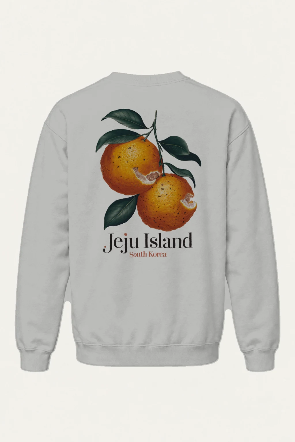 "Jeju Island Oranges" Heavy Blend Unisex Crewneck Sweatshirt | Gildan 18000
