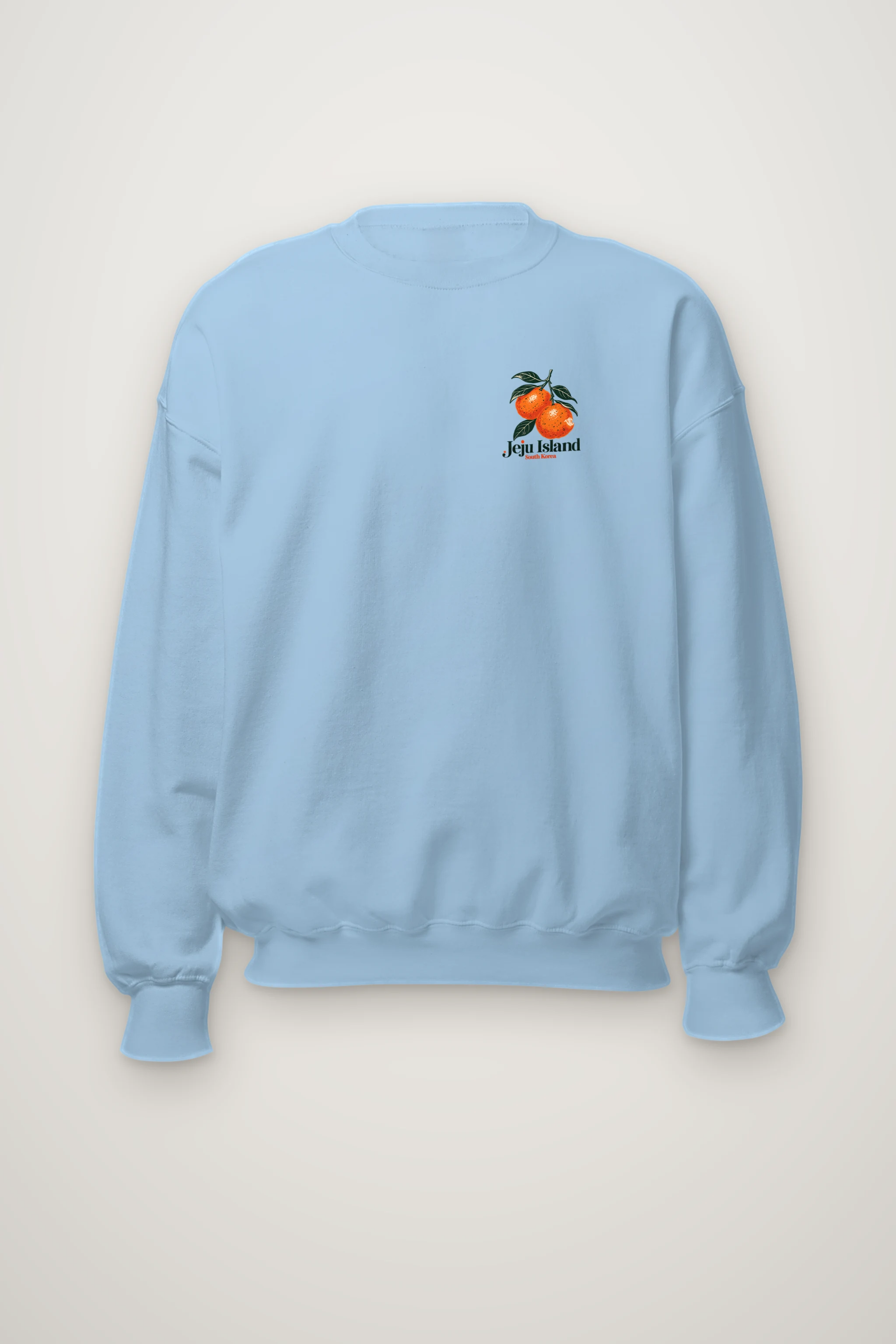 "Jeju Island Oranges" Heavy Blend Unisex Crewneck Sweatshirt