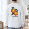 "Jeju Island Oranges" Unisex Longsleeve T-shirt