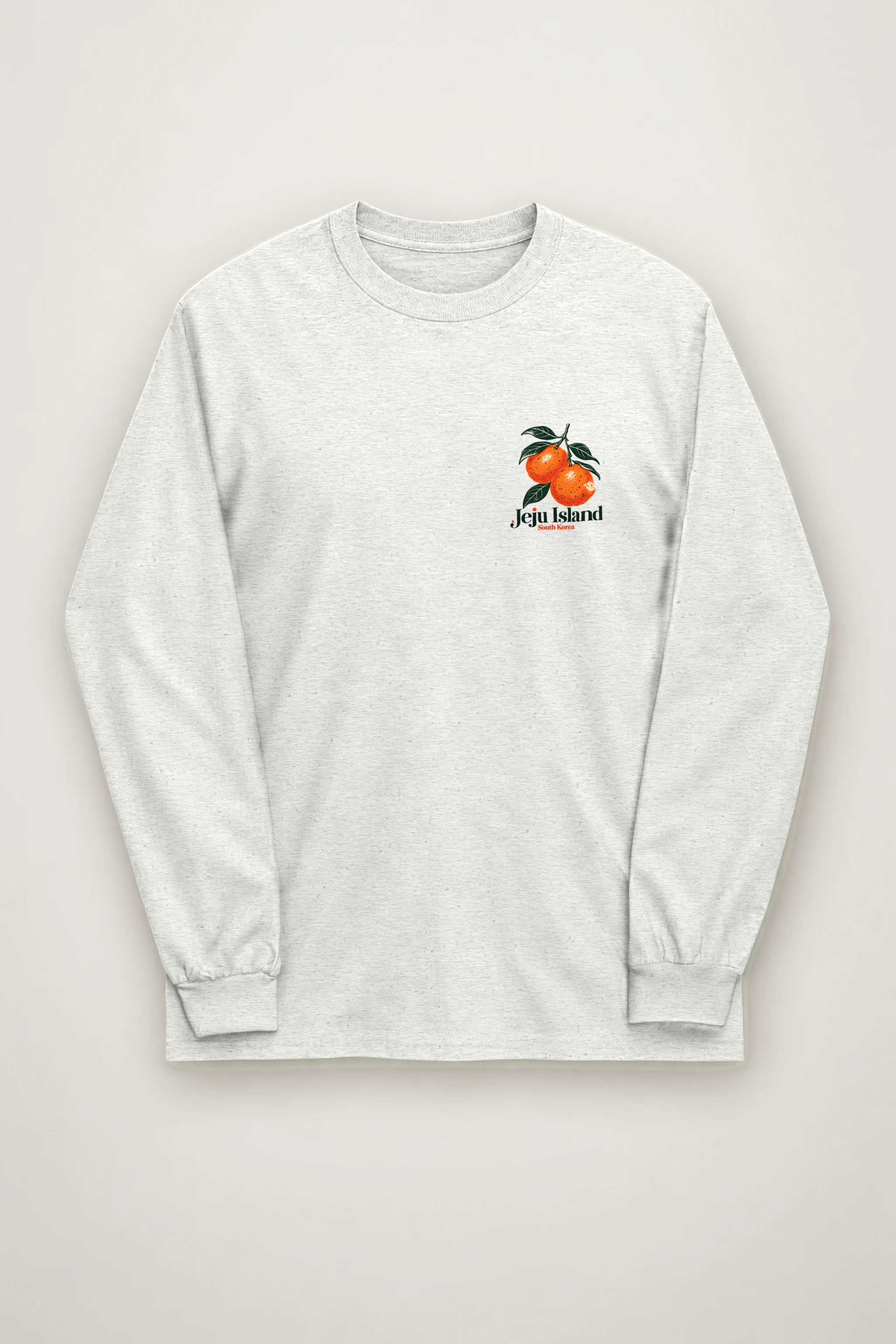 "Jeju Island Oranges" Unisex Longsleeve T-shirt