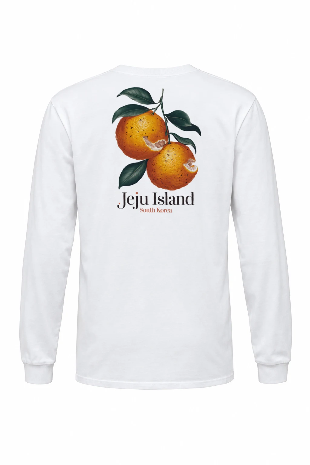 "Jeju Island Oranges" Unisex Longsleeve T-shirt | Gildan 2400