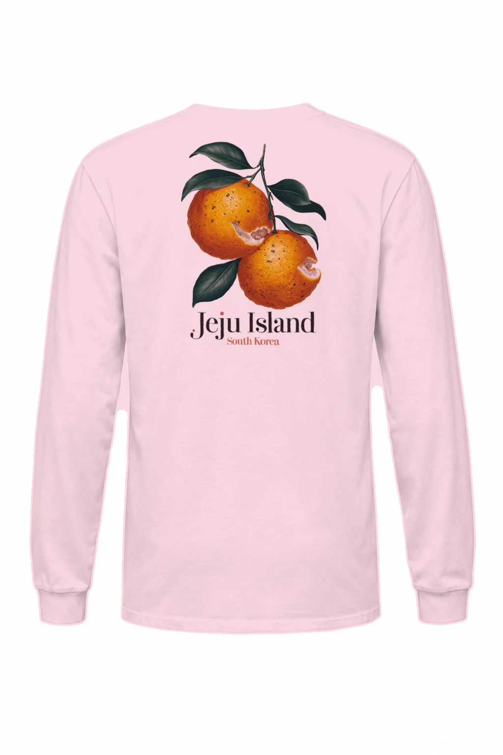 "Jeju Island Oranges" Unisex Longsleeve T-shirt | Gildan 2400