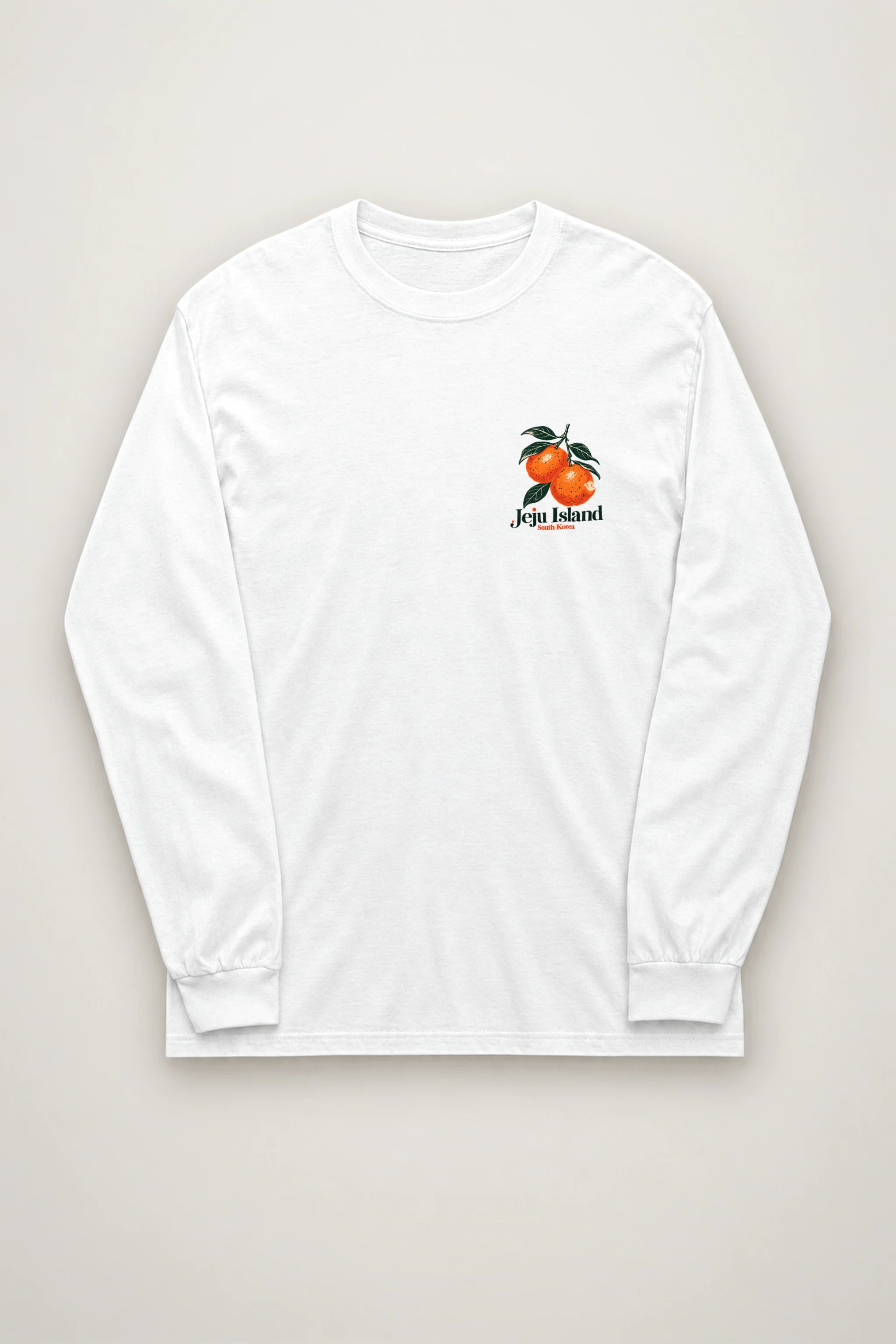 "Jeju Island Oranges" Unisex Longsleeve T-shirt