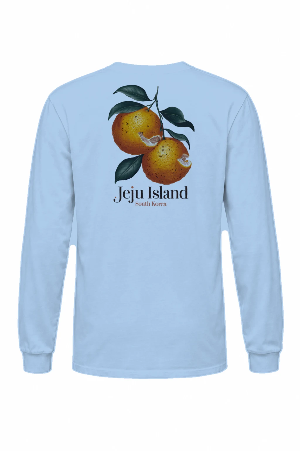 "Jeju Island Oranges" Unisex Longsleeve T-shirt | Gildan 2400