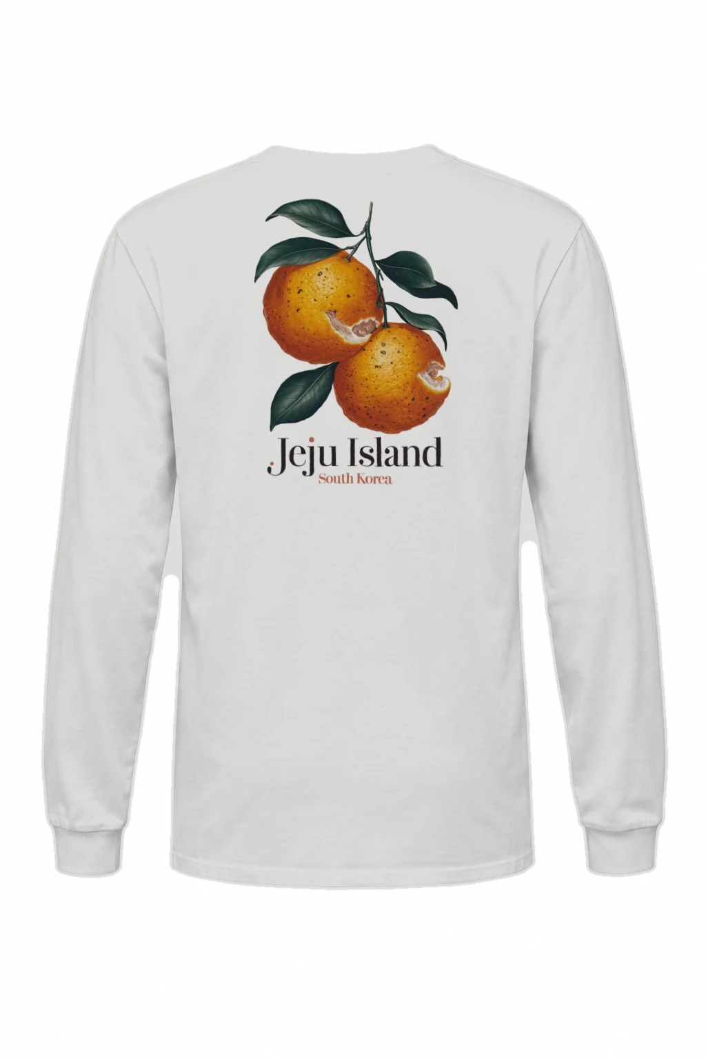 "Jeju Island Oranges" Unisex Longsleeve T-shirt | Gildan 2400