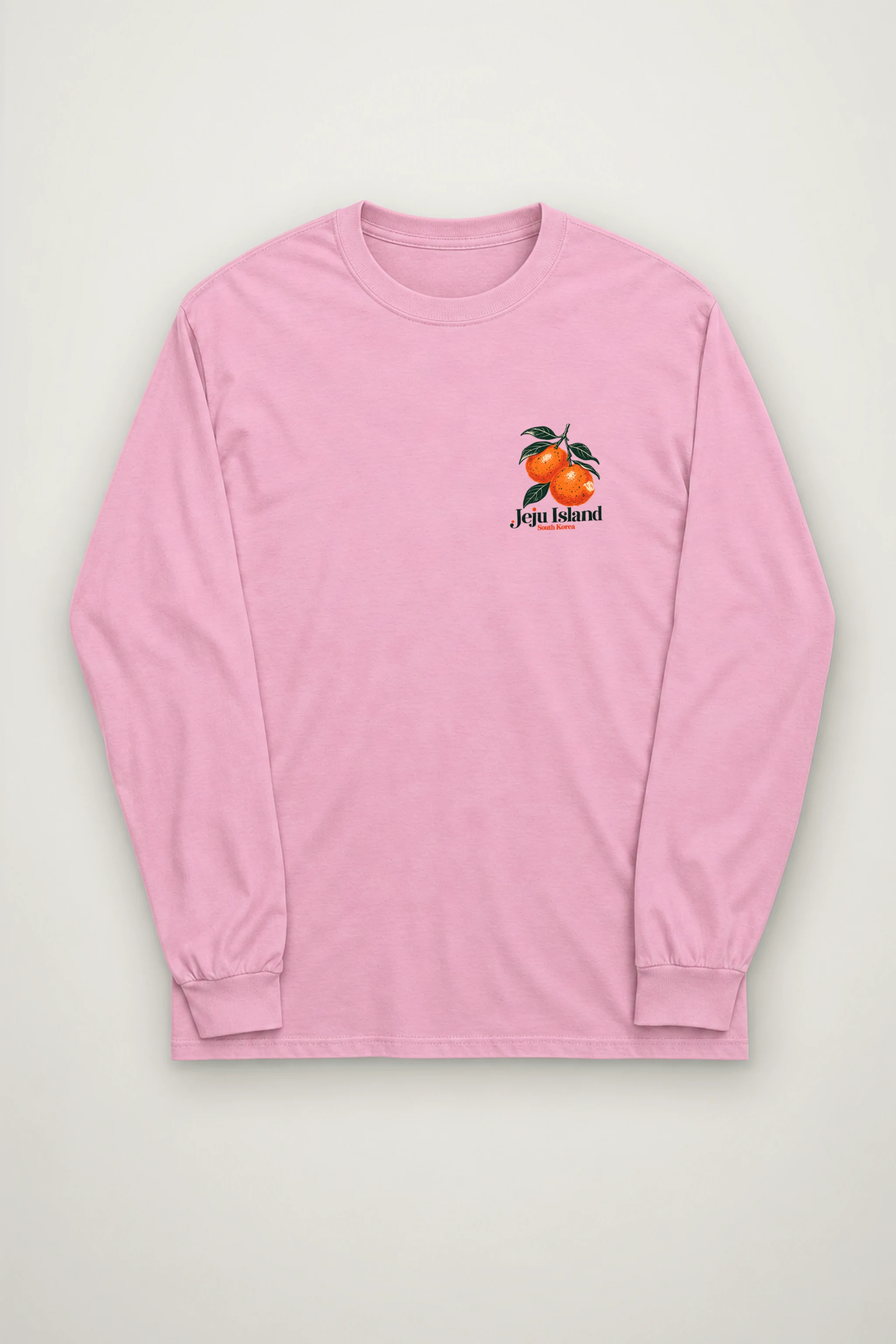 "Jeju Island Oranges" Unisex Longsleeve T-shirt