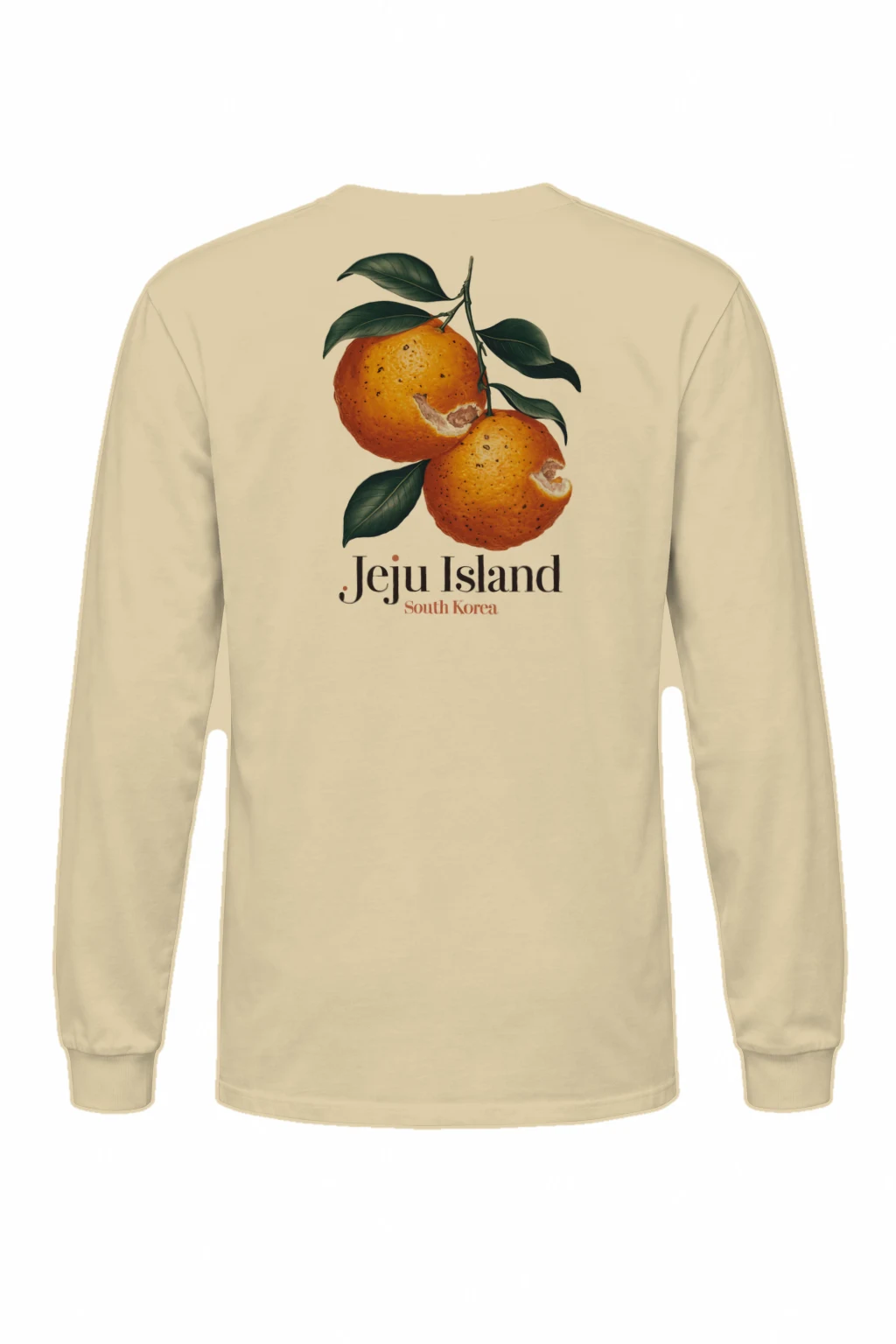 "Jeju Island Oranges" Unisex Longsleeve T-shirt | Gildan 2400