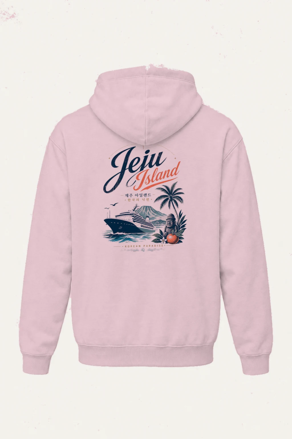 "Jeju Island Paradise" Heavy Blend Unisex Pullover Hoodie | Gildan 18500