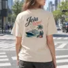 "Jeju Island Paradise" Heavyweight Unisex Crewneck T-shirt | Gildan 5000