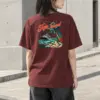 "Jeju Island Sail Away" Heavyweight Unisex Crewneck T-shirt | Gildan 5000