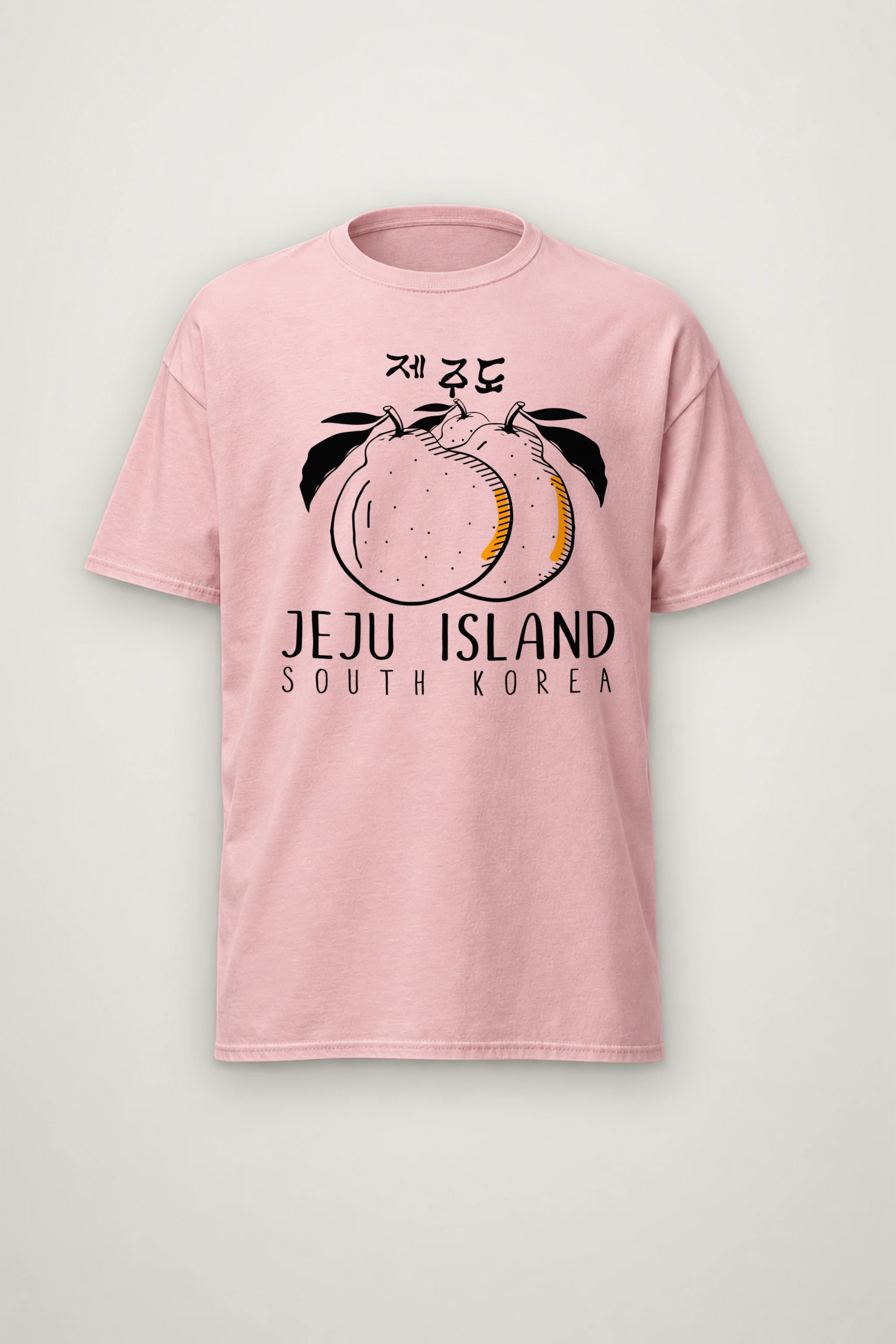 "Jeju Island South Korea" Heavyweight Unisex Crewneck T-shirt