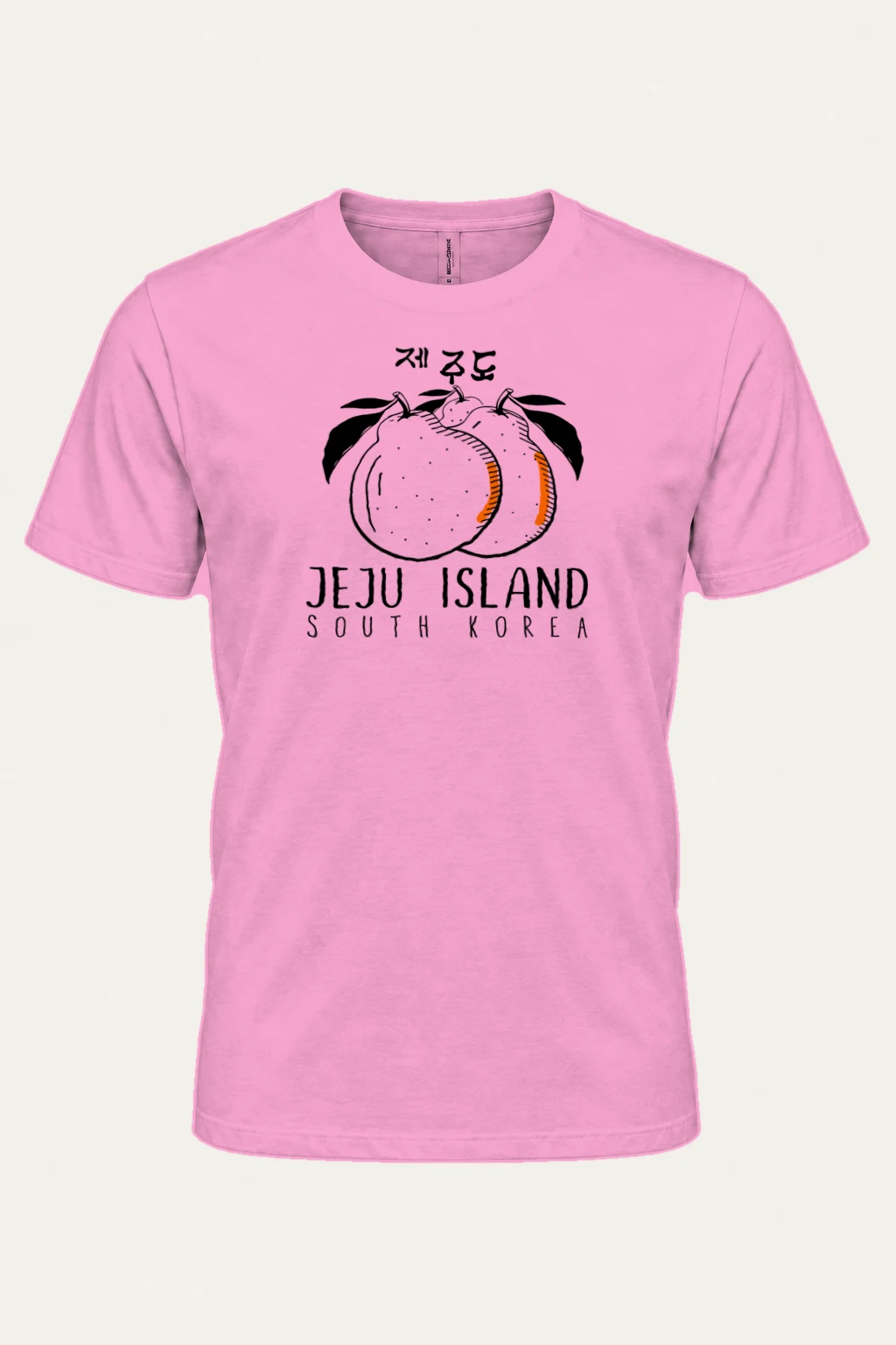 "Jeju Island South Korea" Heavyweight Unisex Crewneck T-shirt | Gildan 5000