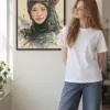 "Jeju" Premium Wooden Framed Poster