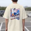 "Jeju Wind Office" Men's Oversized Heavyweight Crewneck T-Shirt