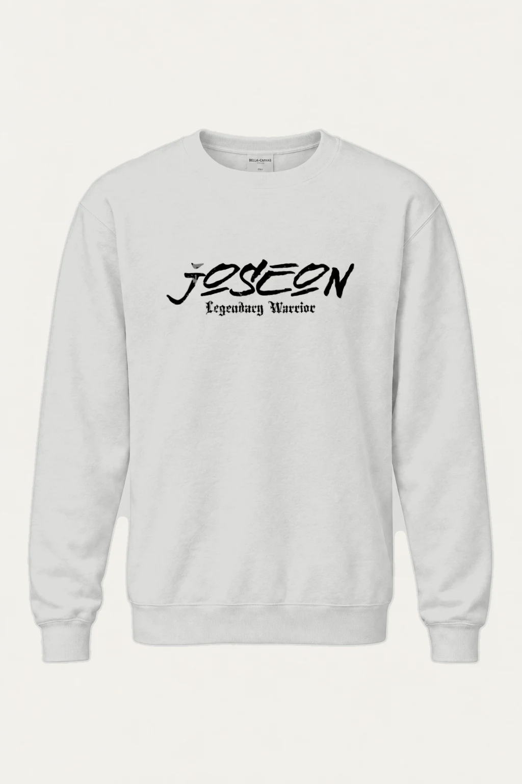 "Jeston Warrior Script" Heavy Blend Unisex Crewneck Sweatshirt | Gildan 18000
