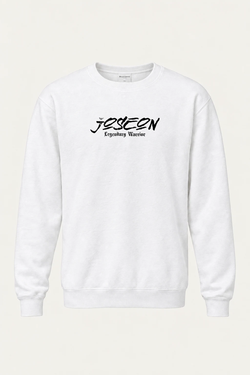 "Jeston Warrior Script" Heavy Blend Unisex Crewneck Sweatshirt | Gildan 18000