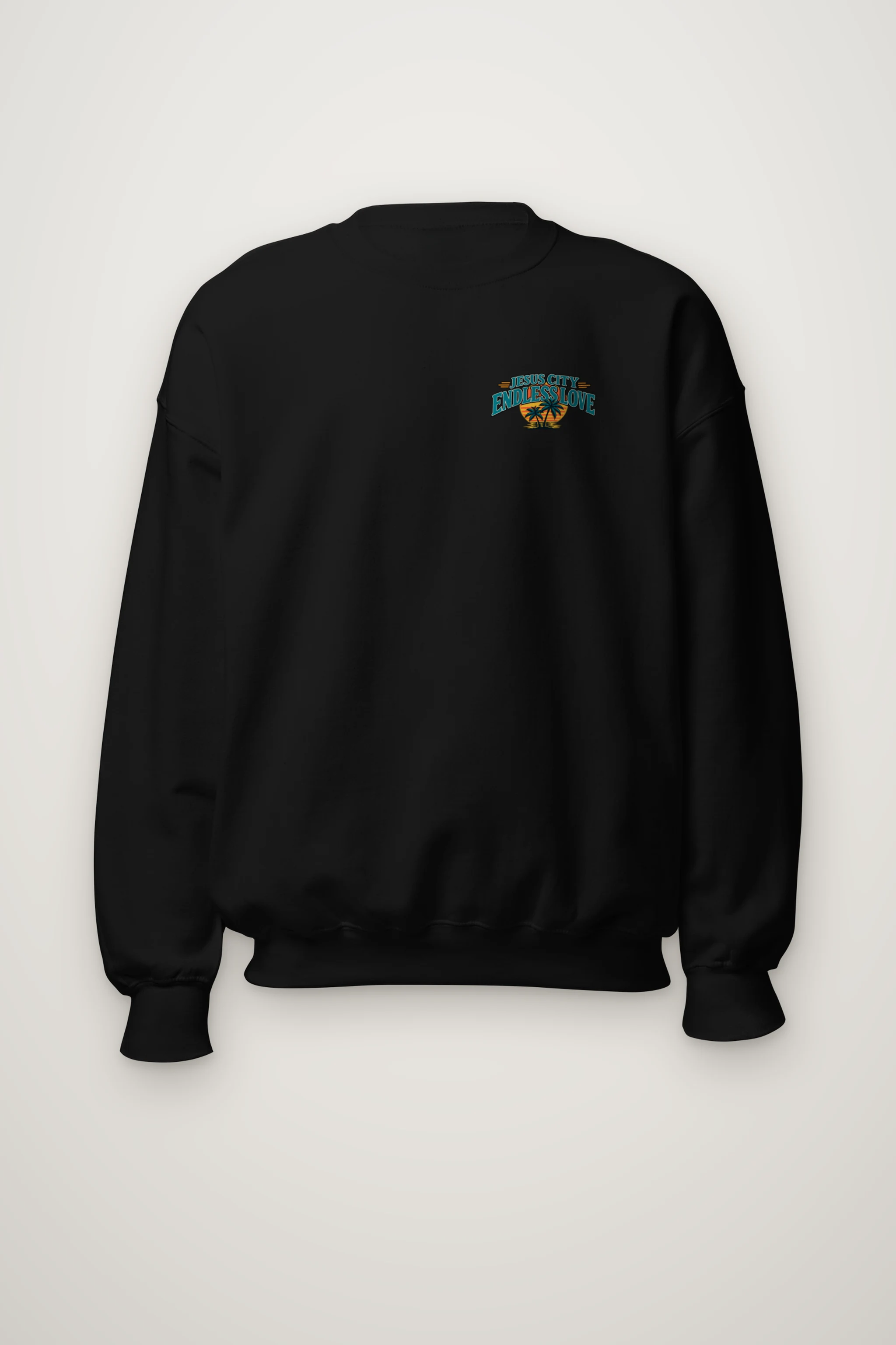 "Jesus City Endless Love" Heavy Blend Unisex Crewneck Sweatshirt