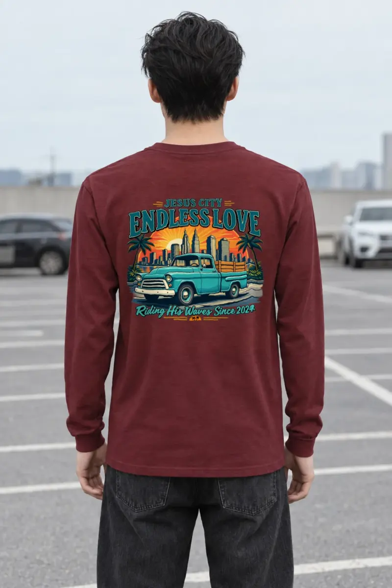 "Jesus City Endless Love" Unisex Longsleeve T-shirt