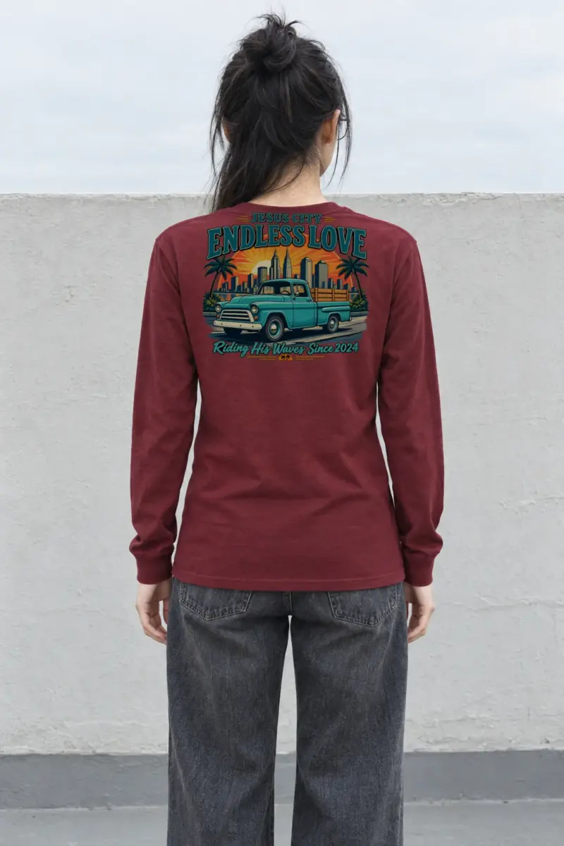 "Jesus City Endless Love" Unisex Longsleeve T-shirt