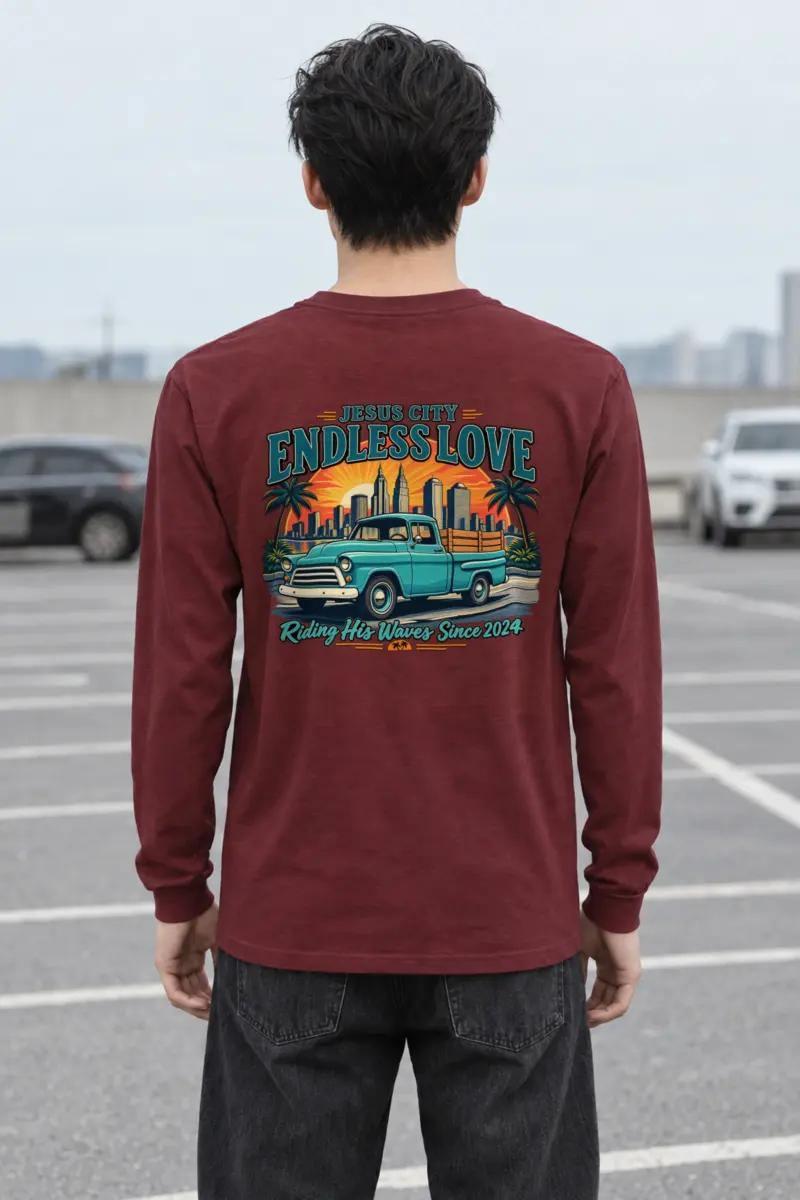 "Jesus City Endless Love" Unisex Longsleeve T-shirt