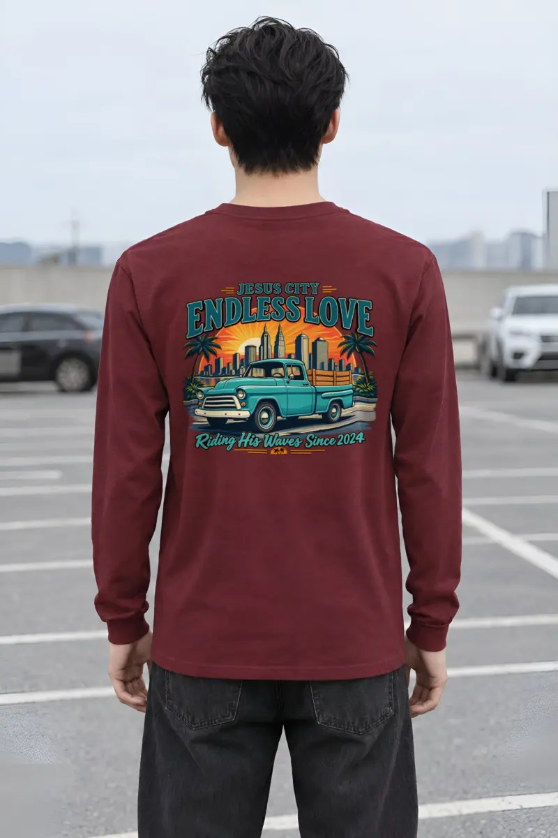 "Jesus City Endless Love" Unisex Longsleeve T-shirt