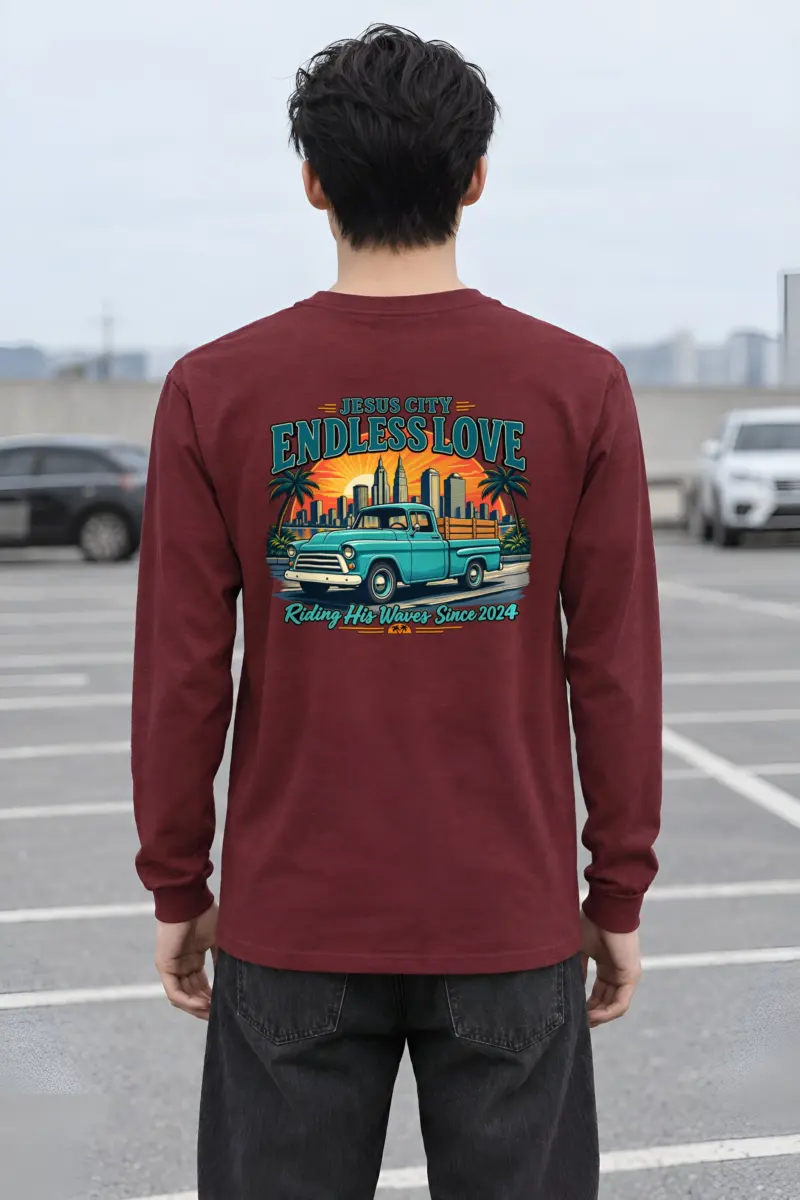 "Jesus City Endless Love" Unisex Longsleeve T-shirt