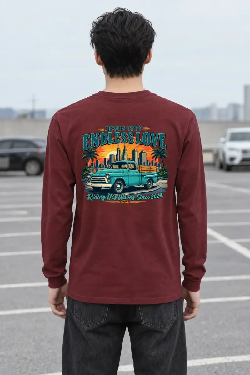 "Jesus City Endless Love" Unisex Longsleeve T-shirt
