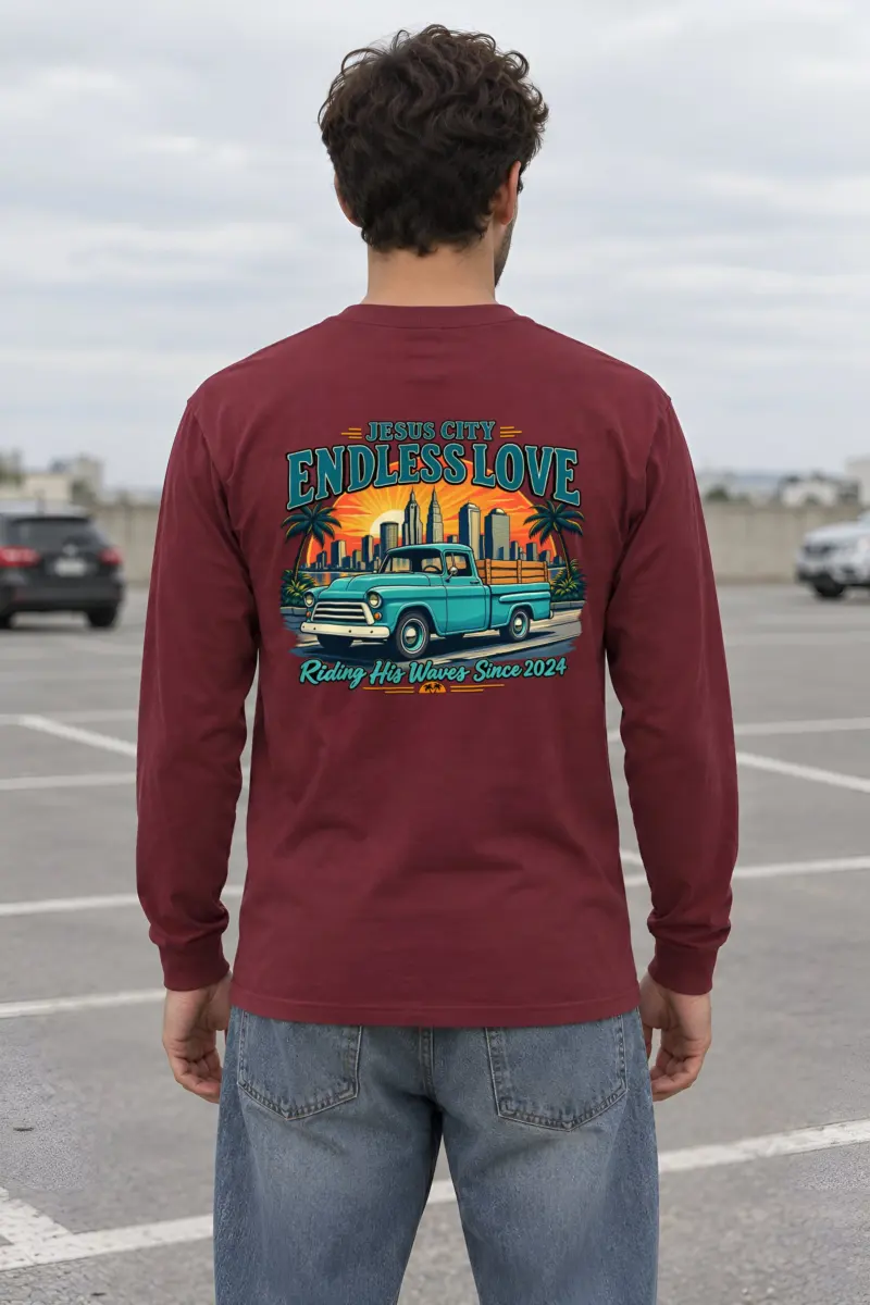 "Jesus City Endless Love" Unisex Longsleeve T-shirt