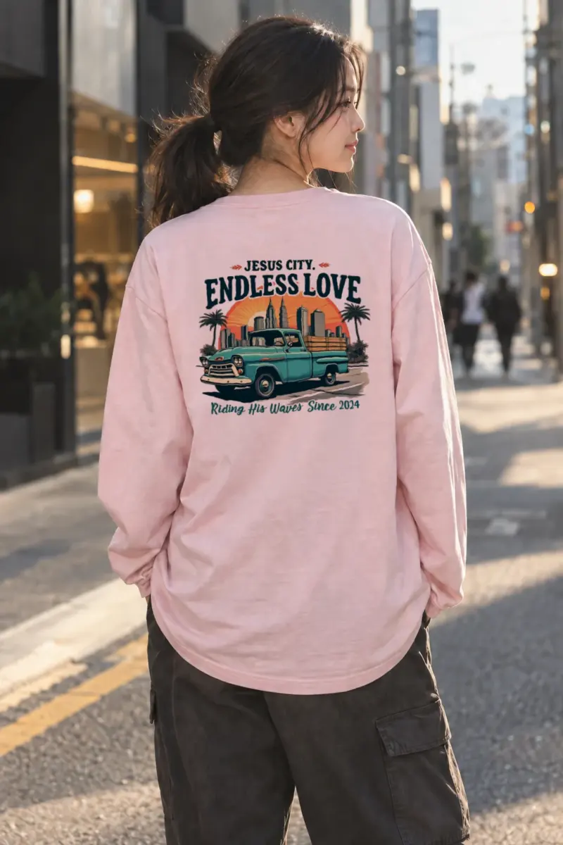 “Jesus City” Unisex Longsleeve T-shirt | Gildan 2400