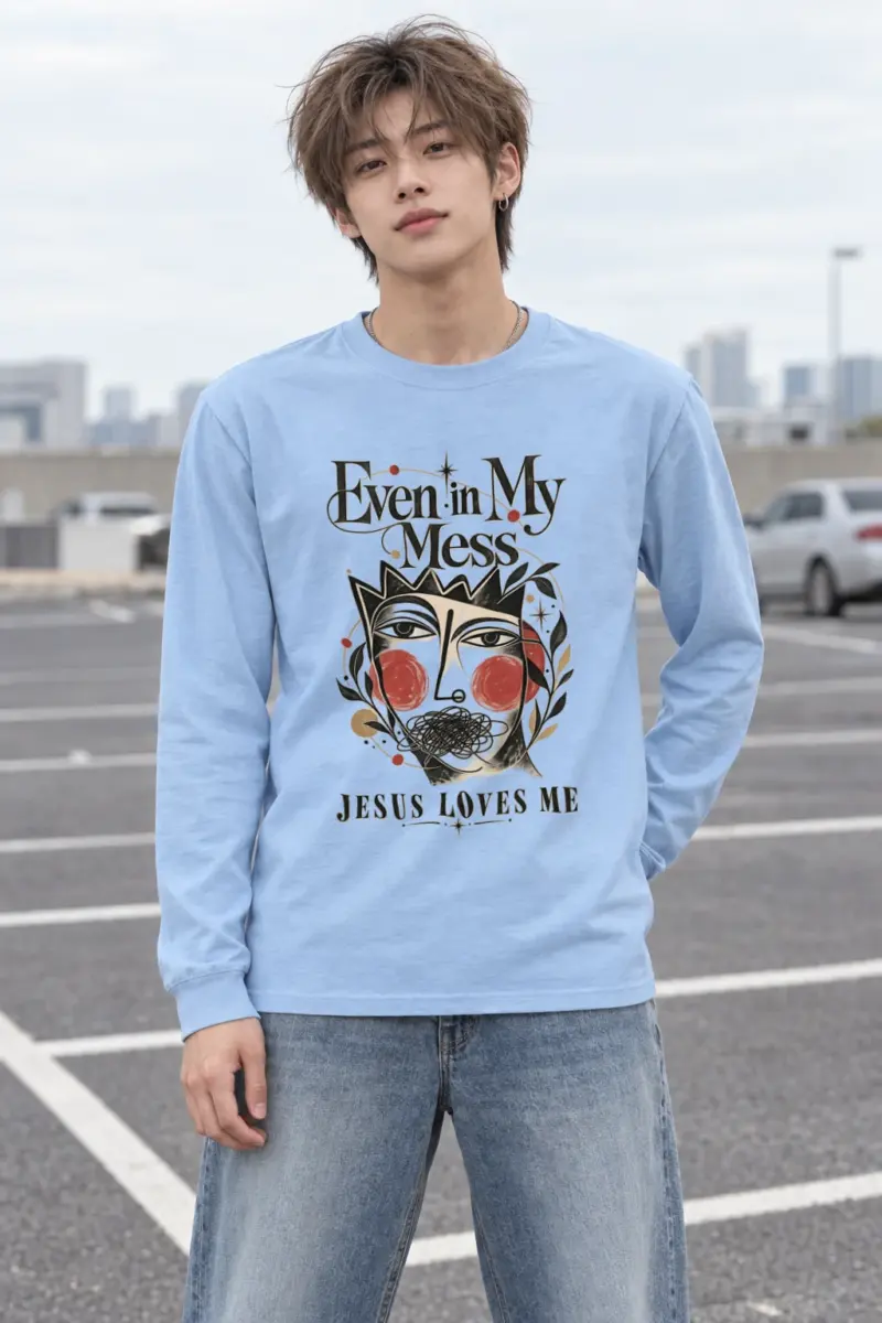 "Jesus Loves Me" Unisex Longsleeve T-shirt