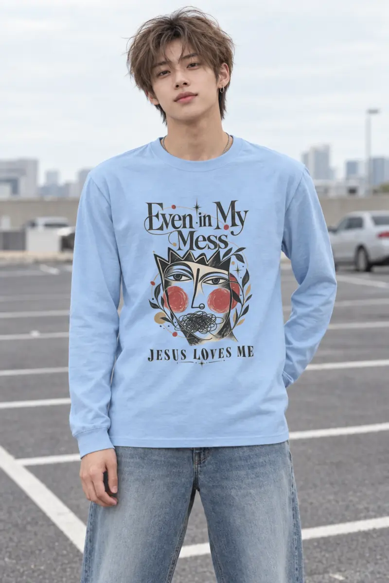"Jesus Loves Me" Unisex Longsleeve T-shirt