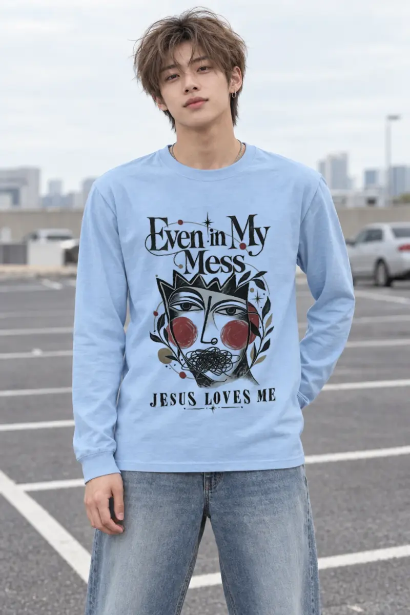 "Jesus Loves Me" Unisex Longsleeve T-shirt